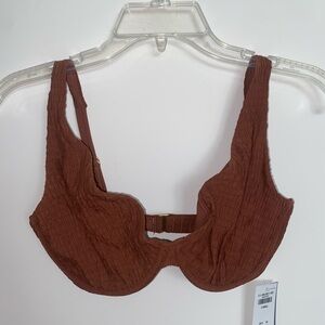 A&F NWT Curve Love APEX SWIMTOP XS